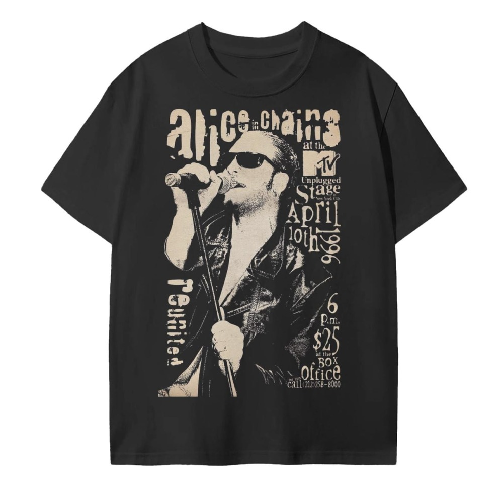Alice In Chains Graphic Tee | Grunge Rock Band T-Shirt